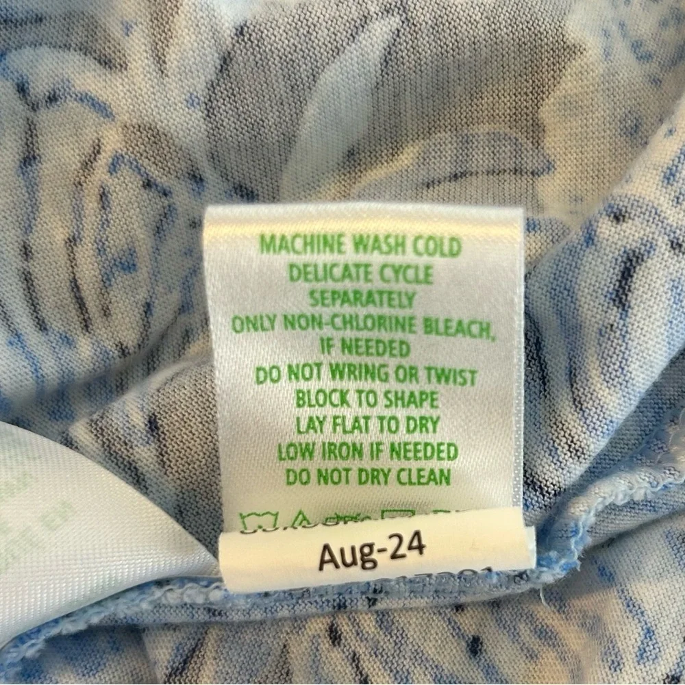 Lilly Pulitzer Women’s Cass Dress in Bonaire Blue Coastal Constellation, Size XS - Picture 12 of 12